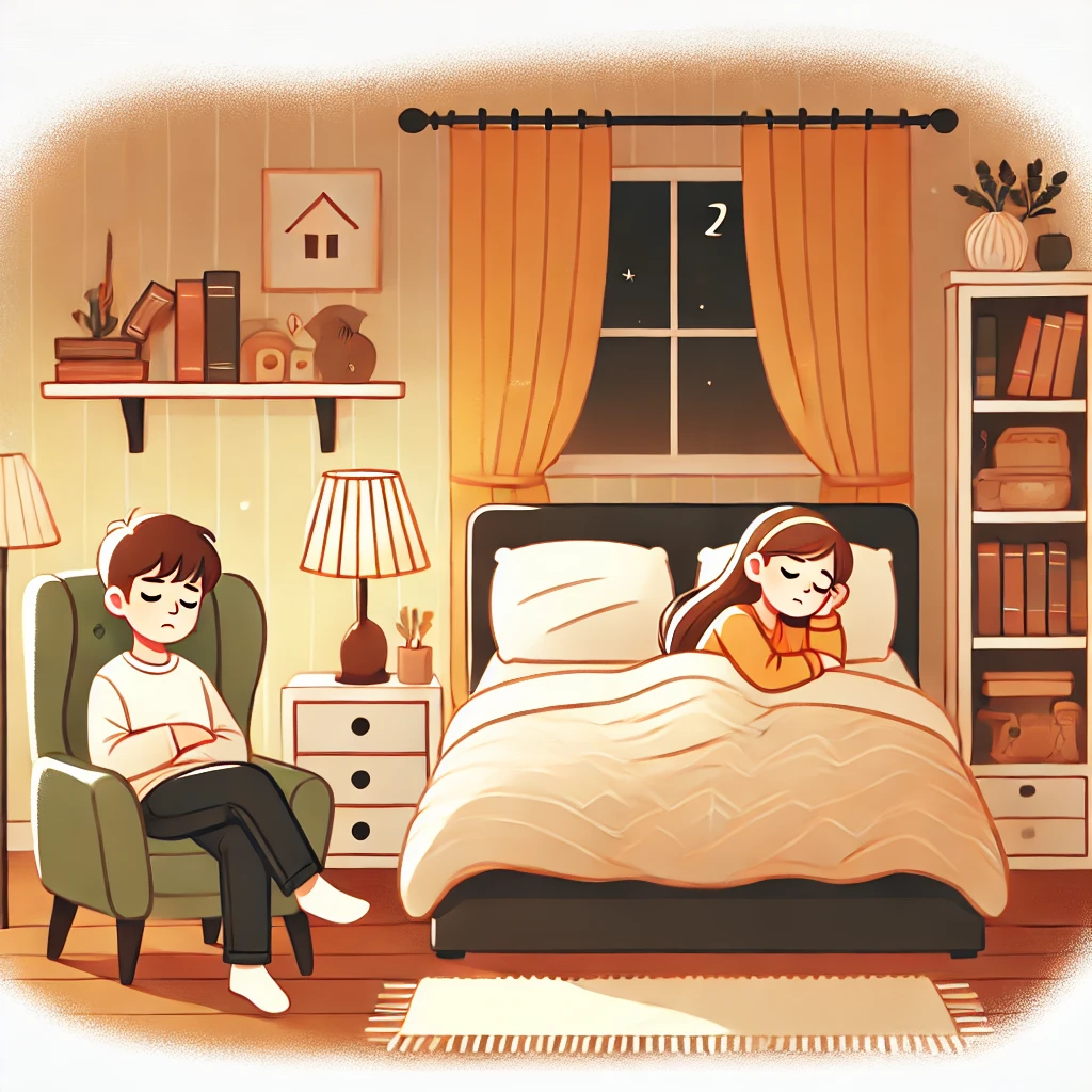 Why couple sleep separatly?