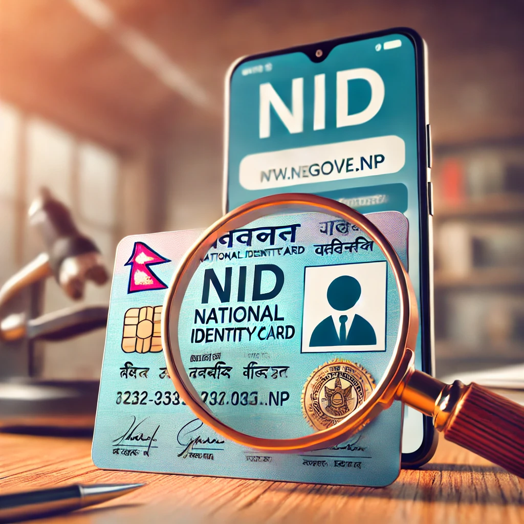 राष्ट्रिय परिचयपत्र नम्बर कसरी हेर्ने